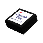 I Love My Cornish Rex (Multiple Cats) Trinket Box