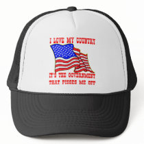 I Love My Country It's The Government That Pisses