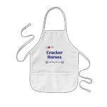 I Love My Cracker Horses (Multiple Horses) Apron