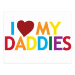 i love my Daddies Postcards