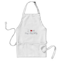 I Love My Daddy Aprons