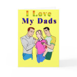 I Love My Dads cards