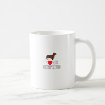 I Love My Doxin Coffee Mug