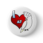I Love my Ducorps Cockatoo buttons