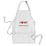I Love My EMERGENCY ROOM DOCTOR aprons