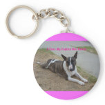 I Love My English Bull Terrier keychains