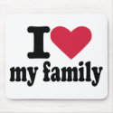 I love my family mousepads