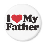 I Love My Father magnets