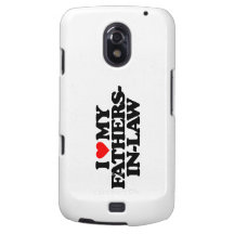 I LOVE MY FATHERS-IN-LAW GALAXY NEXUS CASE