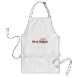 I Love My Fiance Apron