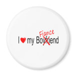 I Love My Fiance magnets
