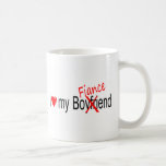 I Love My Fiance Mugs