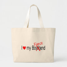 I Love My Fiance Tote Bag