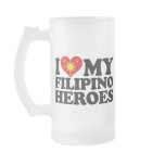 I Love My Filipino Heroes mugs