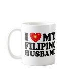 I Love My Filipino Husband mugs