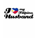 I love my Filipino Husband t-shirts