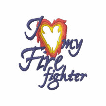 I Love My Firefighter Polo Shirt