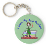 I Love My First Graders--Teacher Gifts keychains