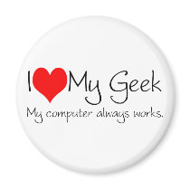I love my geek magnet