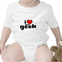 I love my geek tshirt