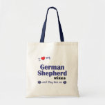 I Love My German Shepherd Mixes (Multiple Dogs) Canvas Bag