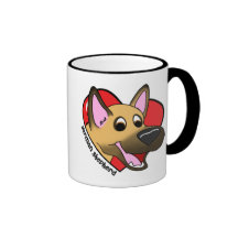 I Love my German Shepherd Mug