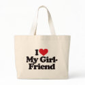 I Love My Girlfriend bags