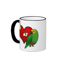 I Love my Golden Capped Conure Coffee Mug