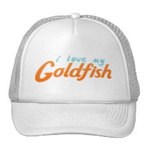 I love my goldfish hats