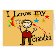 I Love My Grand Dad Card