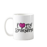 I Love My Grandma Coffee Mug