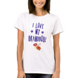 I love my grandog! t-shirts