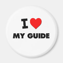 I love My Guide Refrigerator Magnets