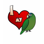 I Love my Half Moon Conure T-Shirt