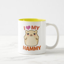 I Love My Hammy Coffee Mug