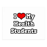I Love My Health Students Postcards