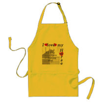 I love my Horse: Add your Photo or Text Apron