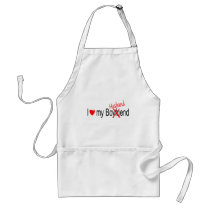 I Love My Husband Apron