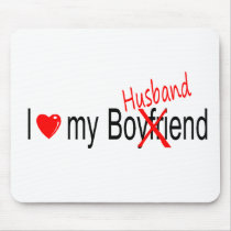 I Love My Husband Mousepad
