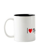 I Love My Husband Coffee Mug