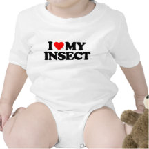 I LOVE MY INSECT T SHIRT