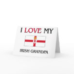 I Love My Irish Grandpa cards