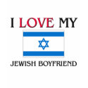 I Love My Jewish Boyfriend t-shirts