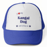I Love My Kangal Dog (Male Dog) hats