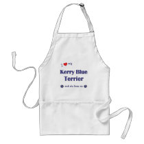 I Love My Kerry Blue Terrier (Female Dog) Apron
