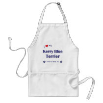 I Love My Kerry Blue Terrier (Male Dog) Aprons