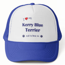I Love My Kerry Blue Terrier (Male Dog) Mesh Hats
