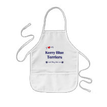 I Love My Kerry Blue Terriers (Multiple Dogs) Apron