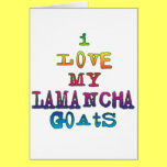 I Love My LaMancha Goats cards