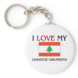 I Love My Lebanese Girlfriend Keychain